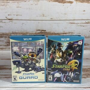 Star Fox Zero/Star Fox Guard Nintendo Wii U Bundle No Manual